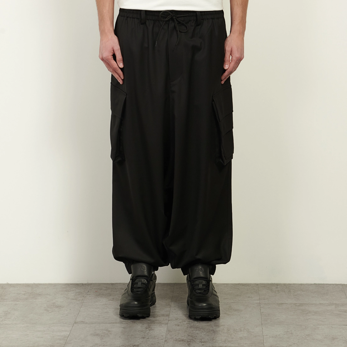 Y-3 Мужские брюки Refined Wool Cargo Loose