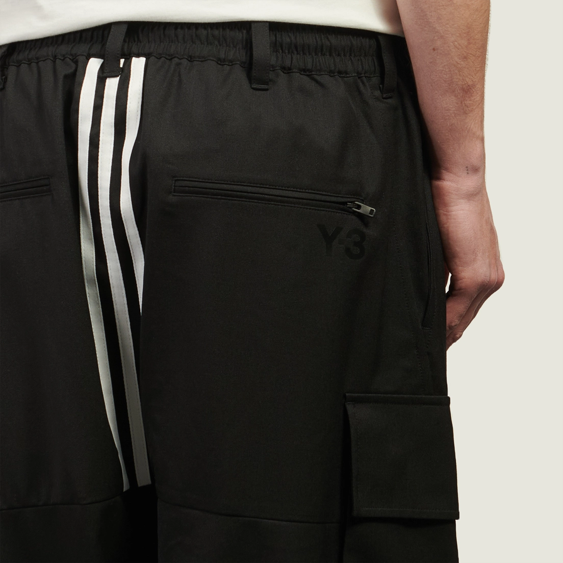 Y-3 Мужские брюки Refined Wool Cargo Loose