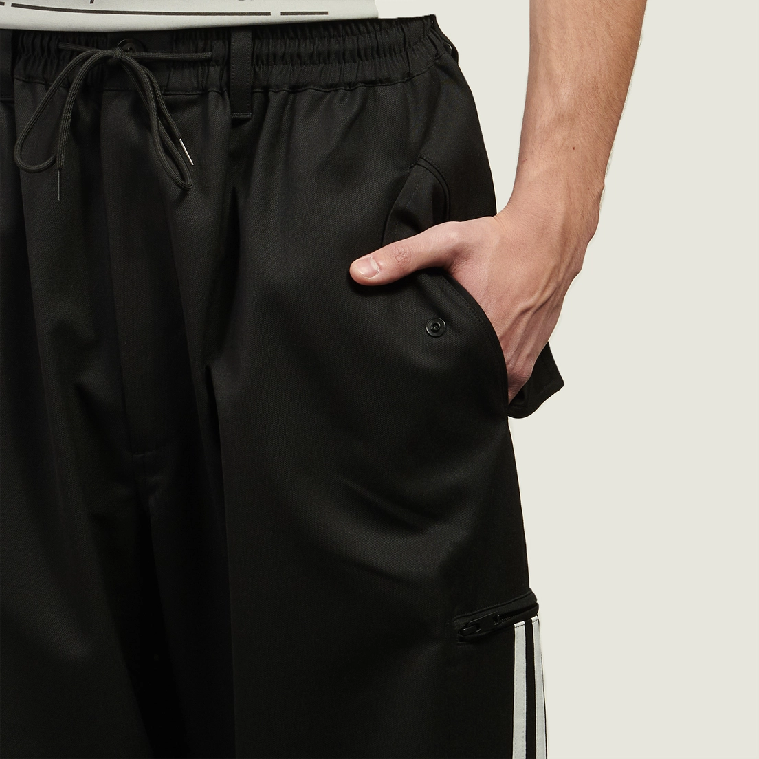 Y-3 Мужские брюки Refined Wool Straight Leg