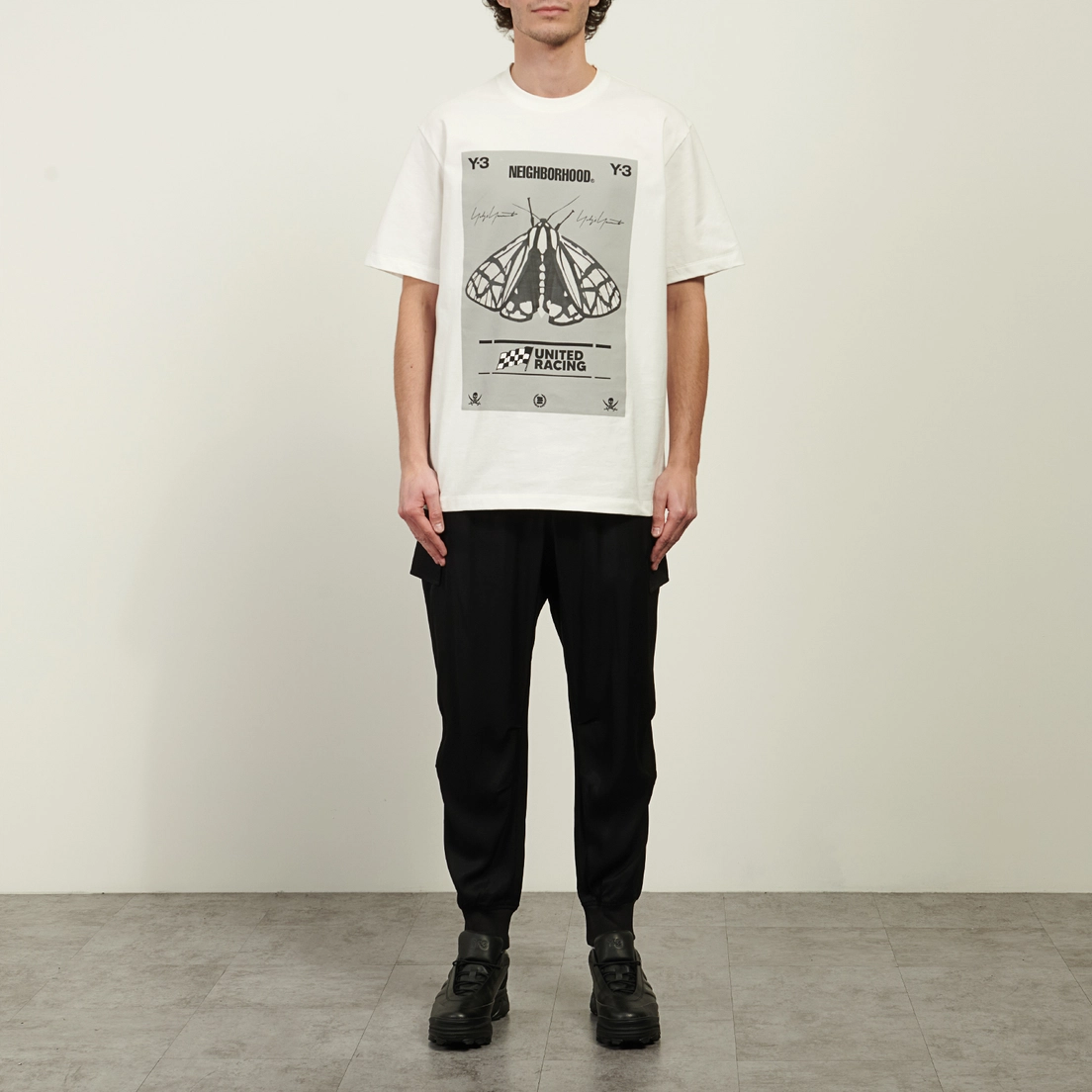 Y-3 Мужские брюки Rayon Twill Cuffed