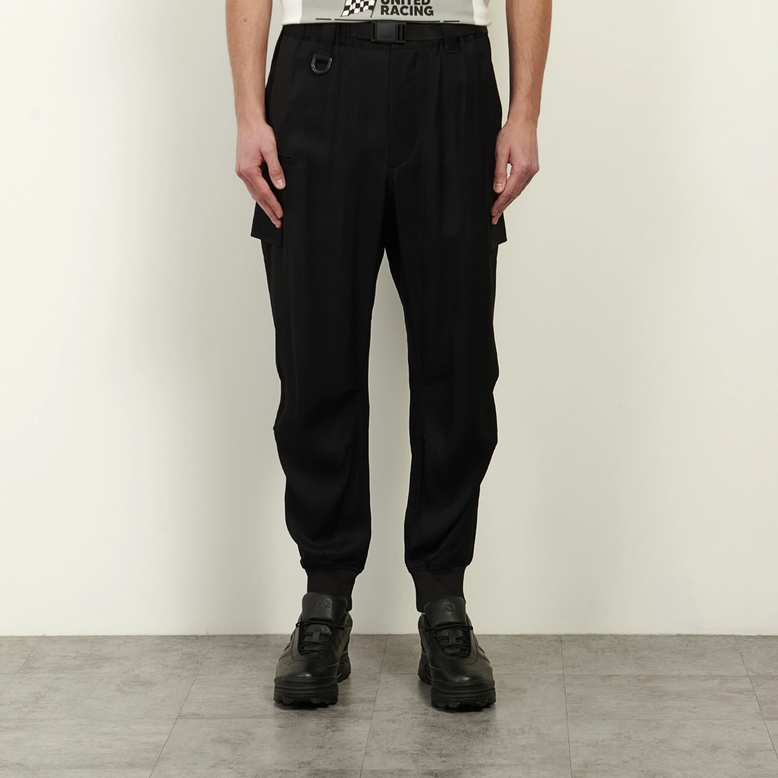 Y-3 Мужские брюки Rayon Twill Cuffed