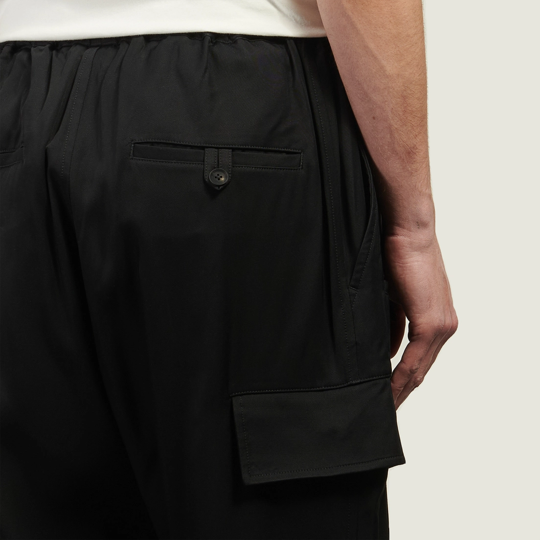 Y-3 Мужские брюки Rayon Twill Cuffed
