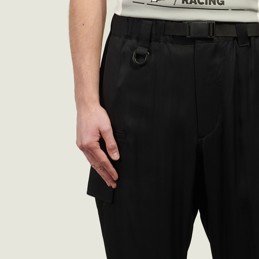 Y-3 Мужские брюки Rayon Twill Cuffed