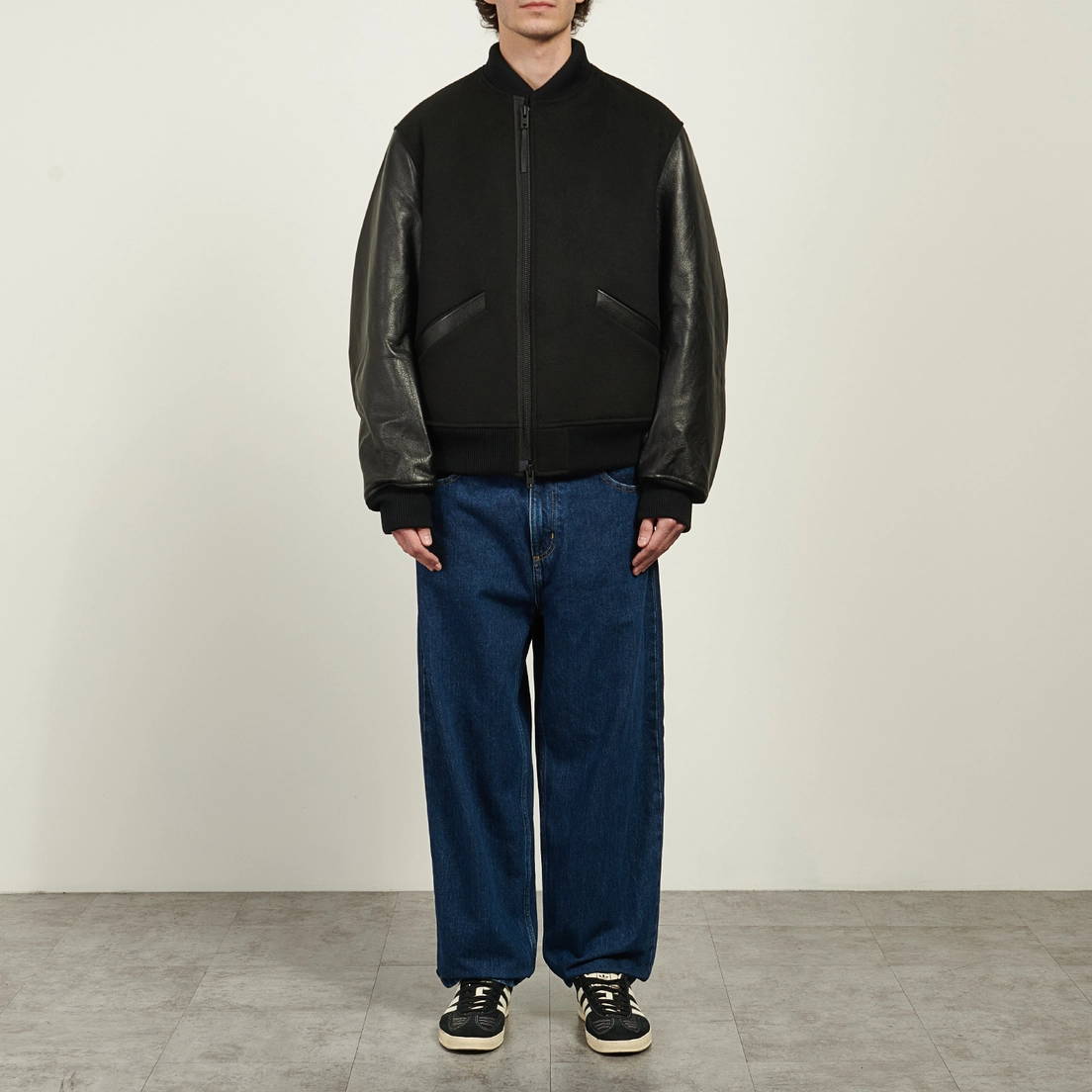 Y-3 Мужская куртка бомбер Letterman Regular