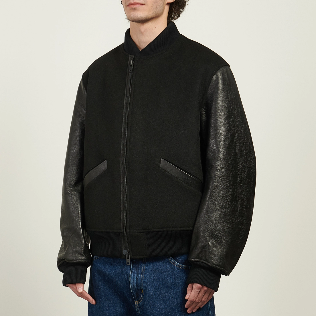 Y-3 Мужская куртка бомбер Letterman Regular