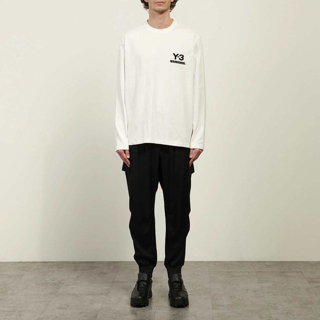 Y-3 Мужской лонгслив x Neighborhood Logo