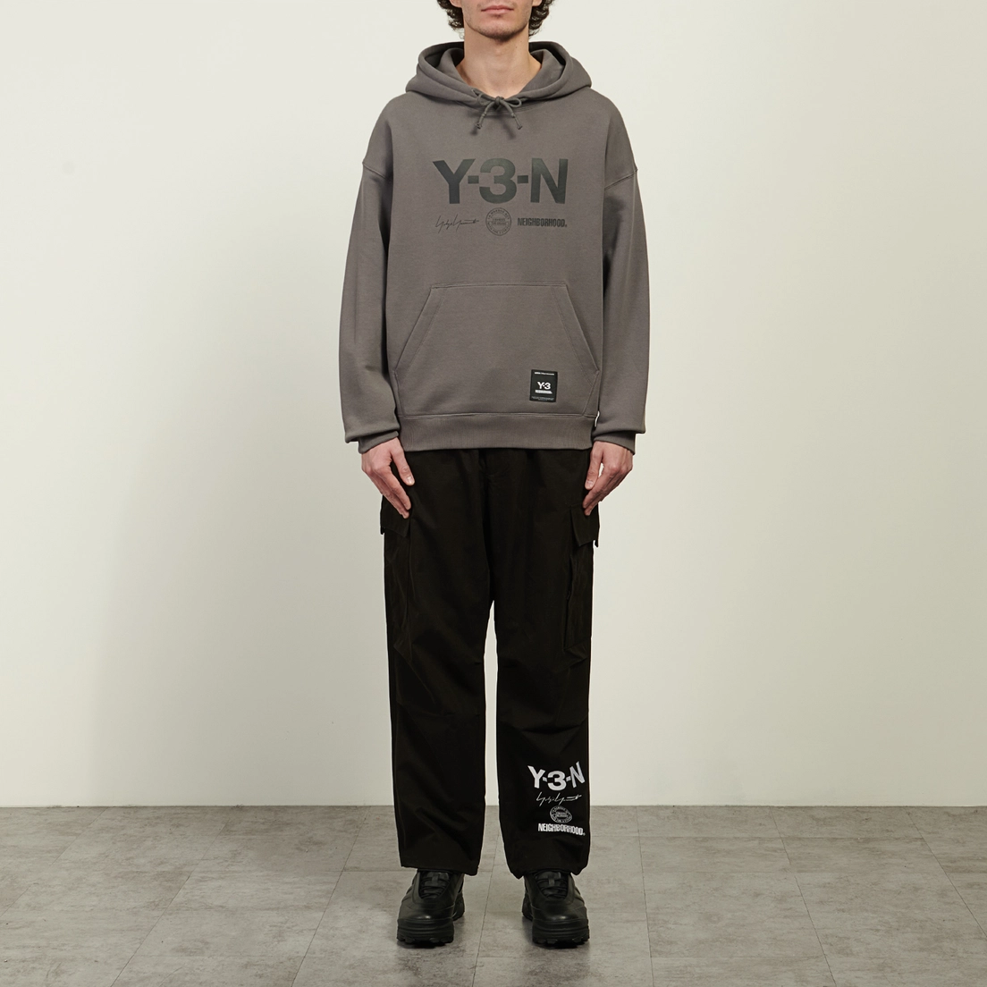 Y-3 Мужская толстовка x Neighborhood Graphic Hoodie