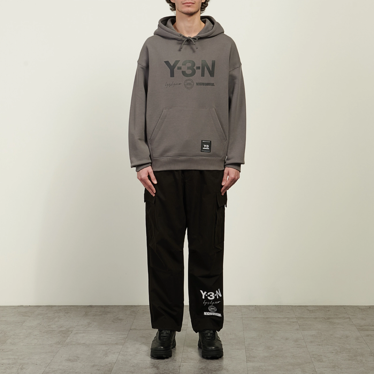 Мужская толстовка Y-3 x Neighborhood Graphic Hoodie, JX7462