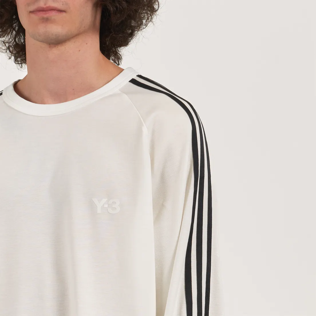 Y-3 Мужской лонгслив Wire 3-Stripes