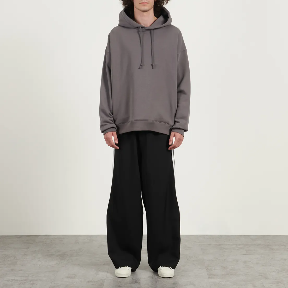 Y-3 Мужская толстовка Graphic Stacked Logo Hoodie