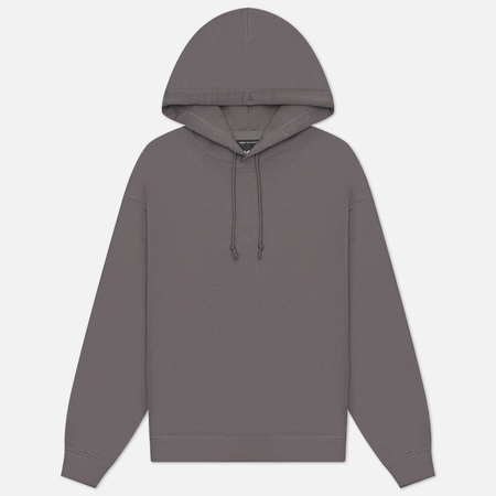 Мужская толстовка Y-3 Graphic Stacked Logo Hoodie, цвет серый, размер M