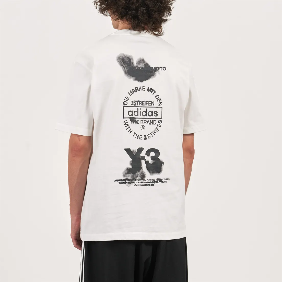 Y-3 Мужская футболка Graphic Stacked Logo