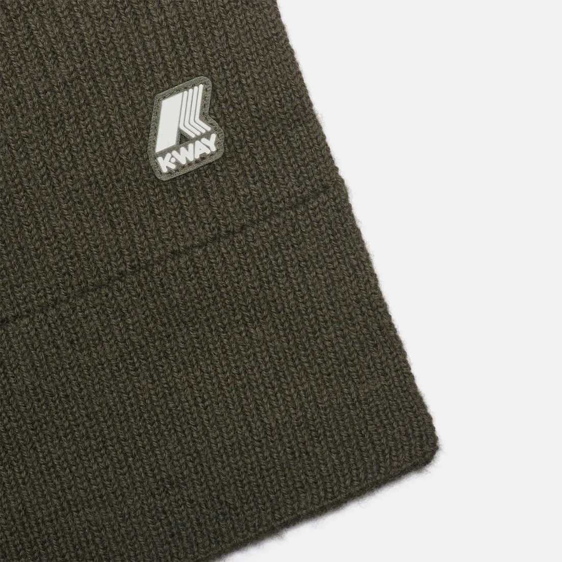 K-Way Шарф Etienne Cardigan Stitch Wool