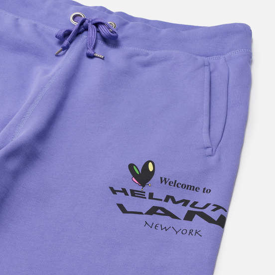 Мужские брюки Helmut Lang Helmut Land Map Voltaic Purple