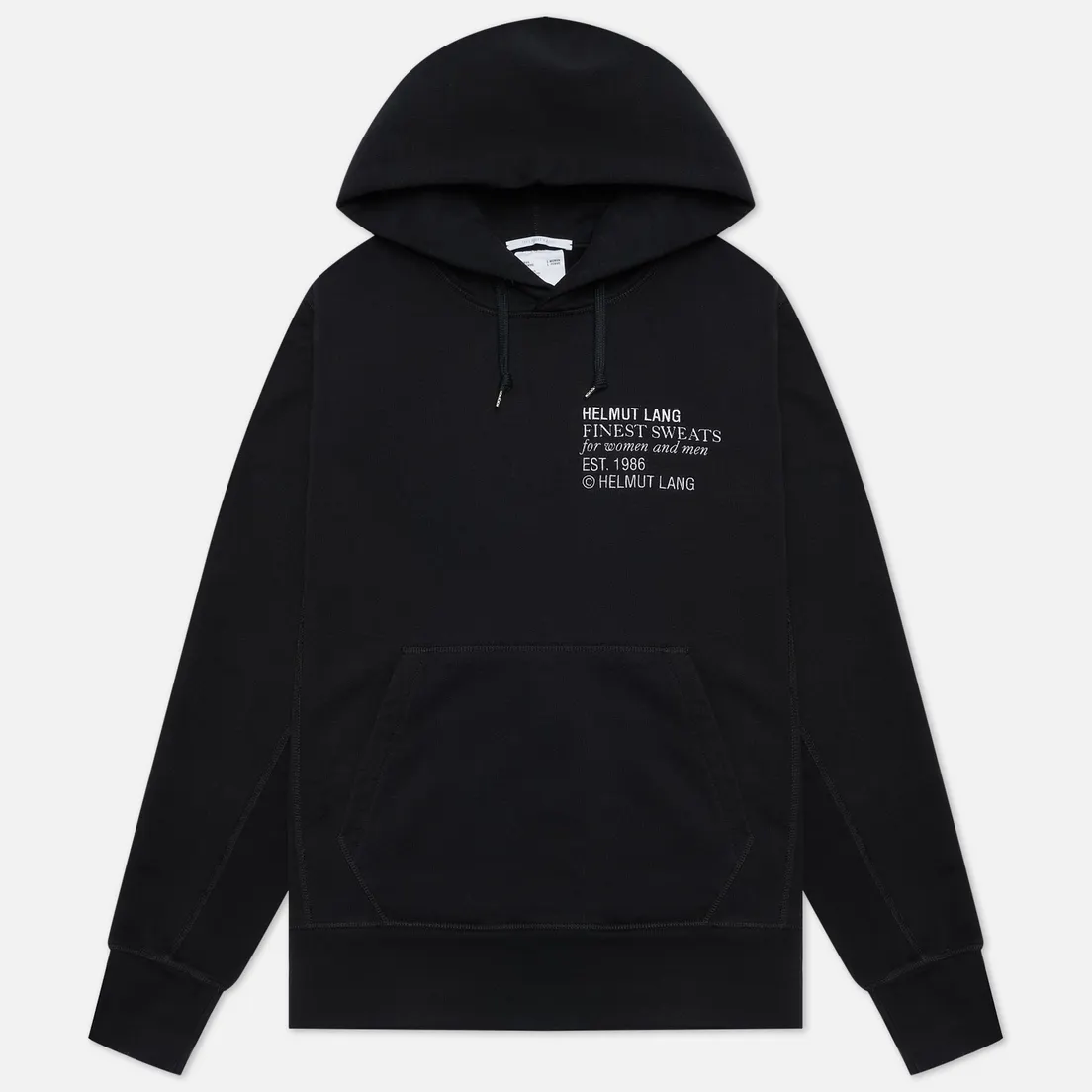 Helmut Lang Мужская толстовка Finest Emblem Standard Hoodie