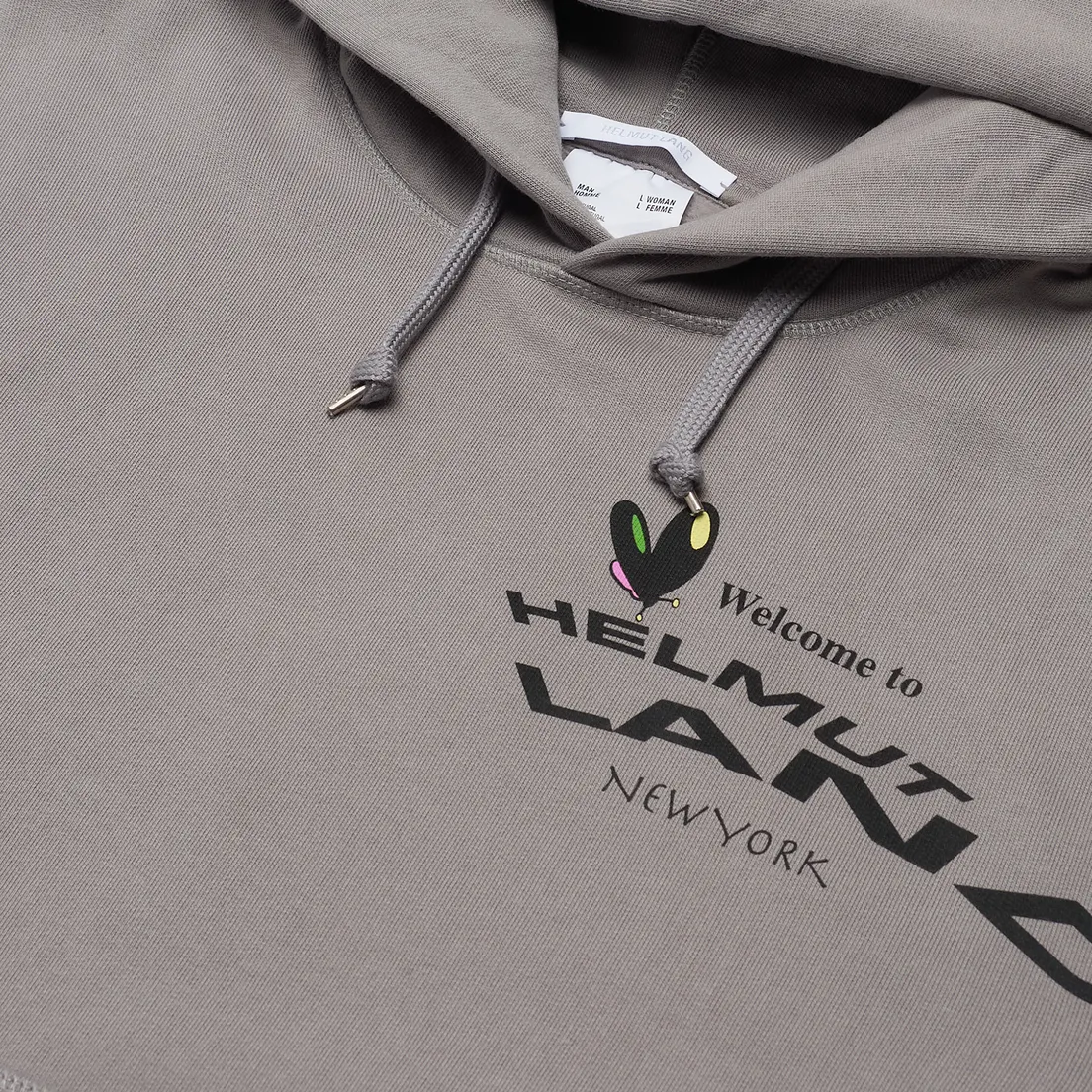 Helmut Lang Мужская толстовка Helmut Land Map Standard Hoodie