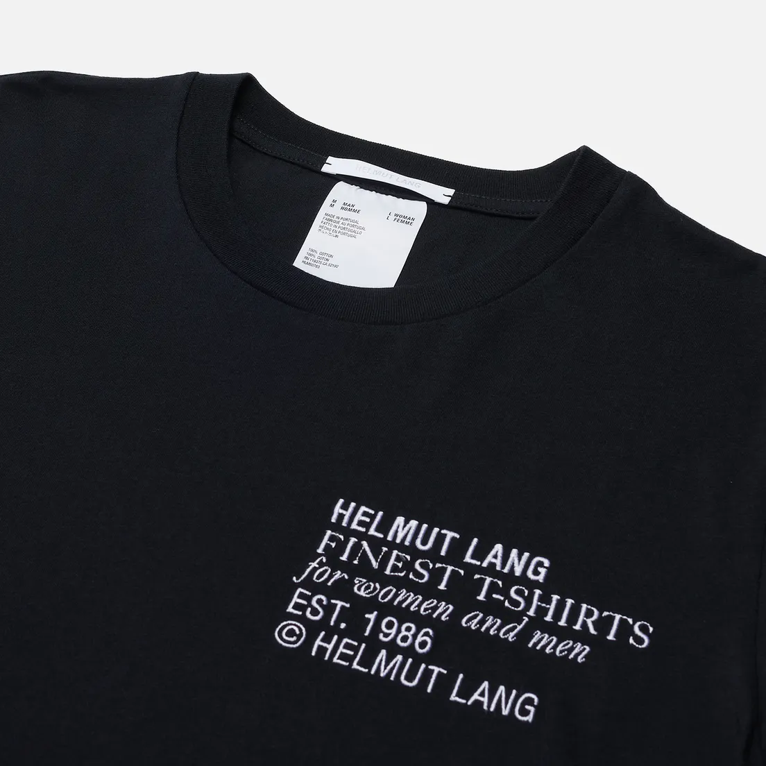Helmut Lang Мужская футболка Finest Emblem Standard