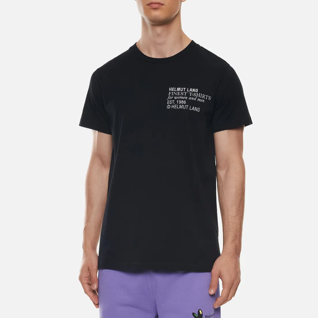 Helmut Lang Мужская футболка Finest Emblem Standard
