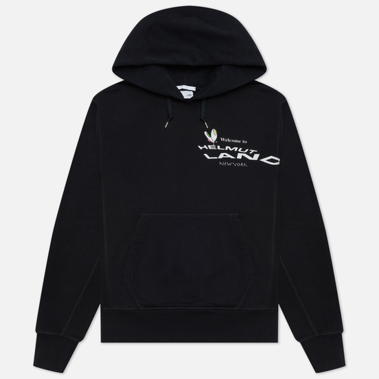 Мужская толстовка Helmut Lang Helmut Land Mascot Standard Hoodie Basalt Black