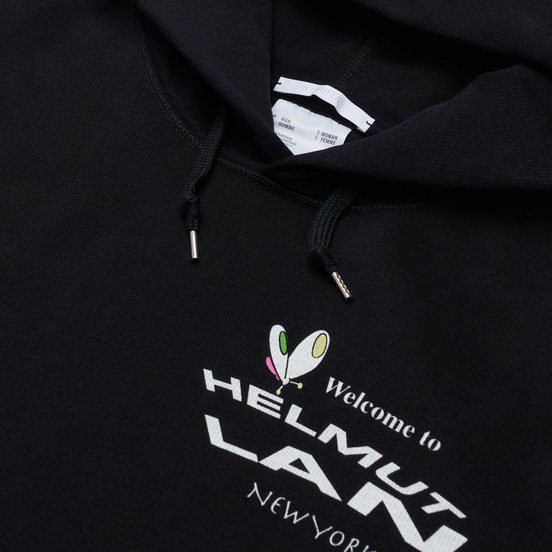 Мужская толстовка Helmut Lang Helmut Land Mascot Standard Hoodie Basalt Black