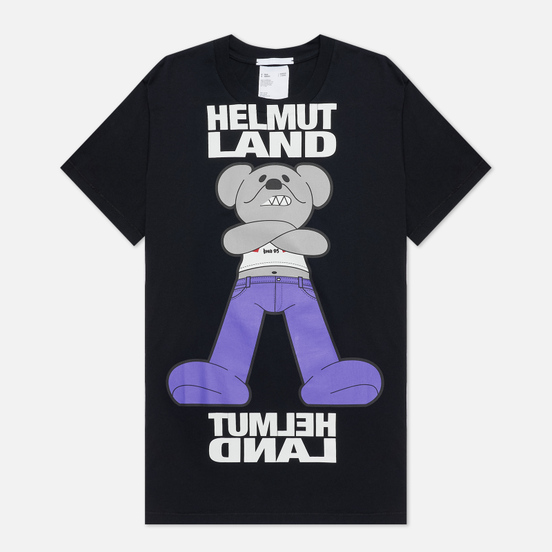 Мужская футболка Helmut Lang Helmut Land Mascot Standard Basalt Black