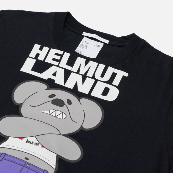 Мужская футболка Helmut Lang Helmut Land Mascot Standard Basalt Black