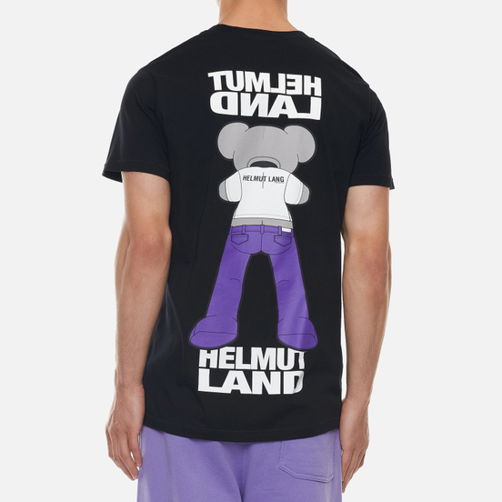 Мужская футболка Helmut Lang Helmut Land Mascot Standard Basalt Black