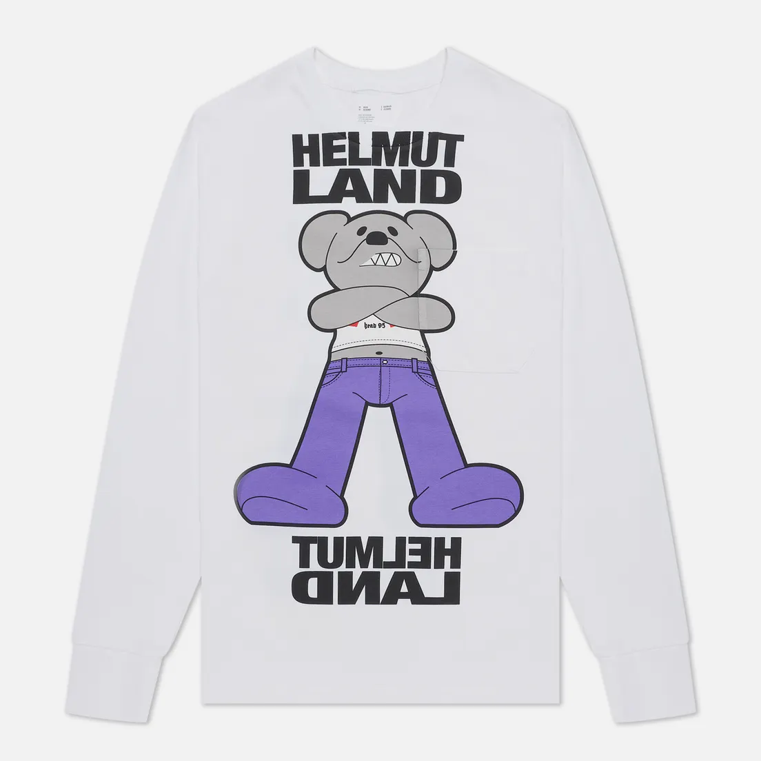Helmut Lang Мужской лонгслив Helmut Land Mascot