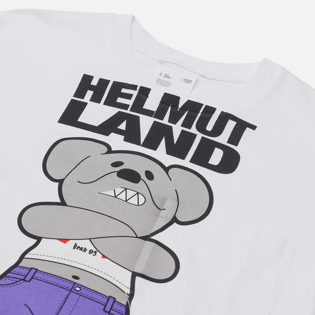 Helmut Lang Мужской лонгслив Helmut Land Mascot