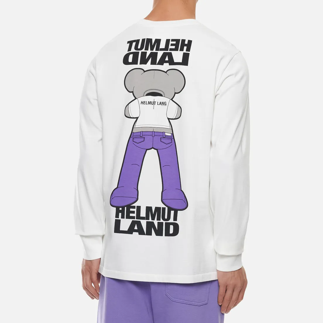 Helmut Lang Мужской лонгслив Helmut Land Mascot