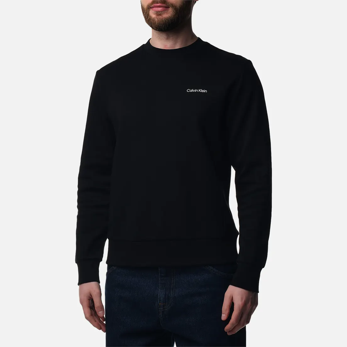 Calvin Klein Jeans Мужская толстовка Micro Logo Repreve