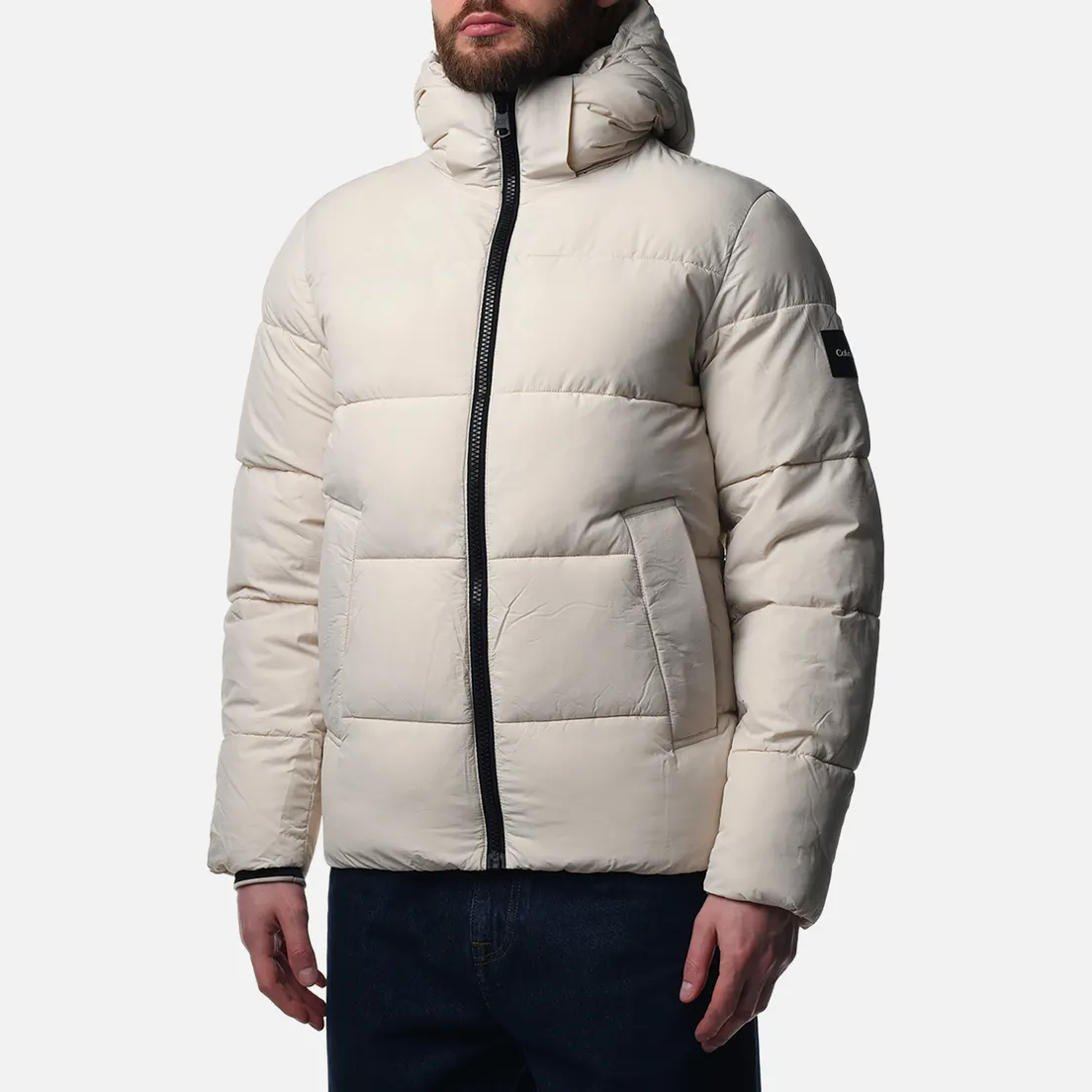 Calvin Klein Jeans Мужской пуховик Crinkle Nylon Quilted