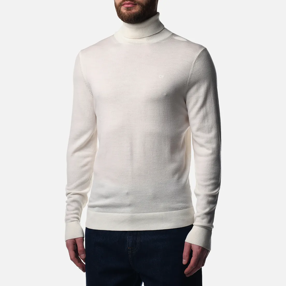Calvin Klein Jeans Мужская водолазка Merino Turtle Neck