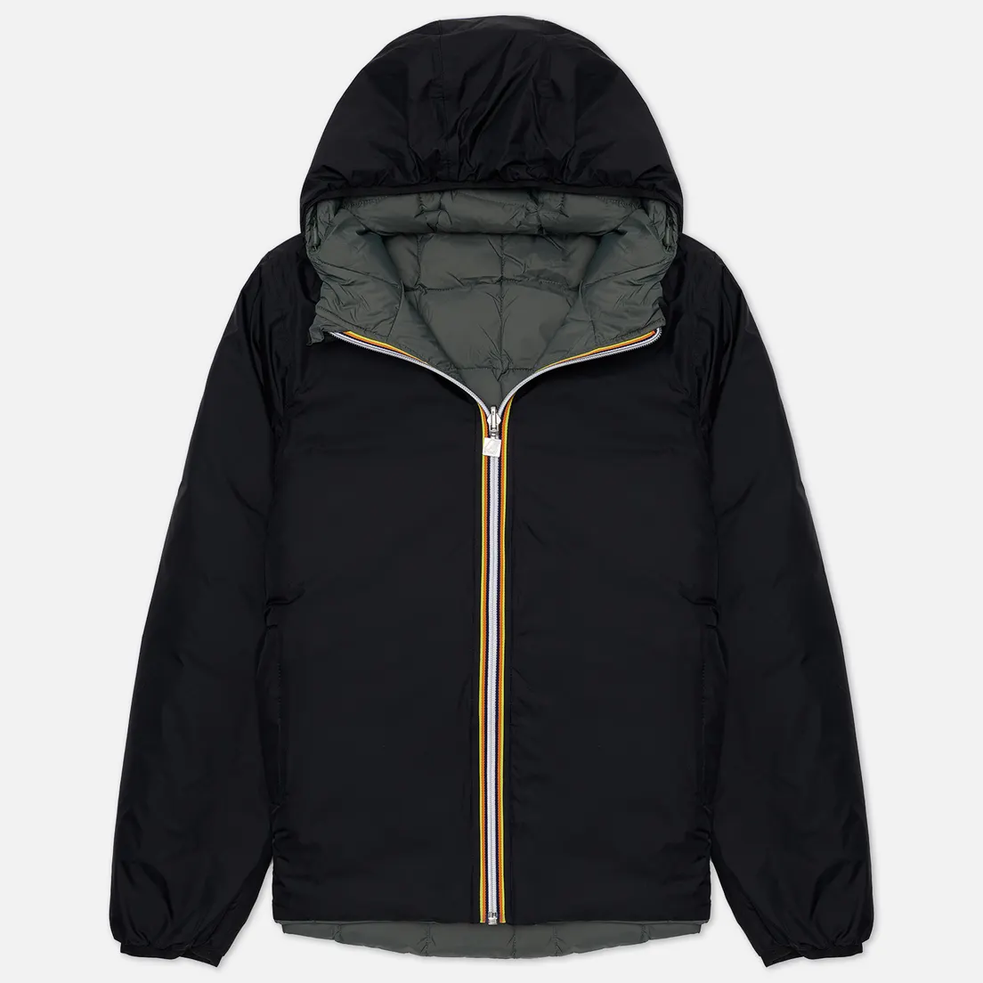 K-Way Мужская зимняя куртка Jacques Thermo Plus.2 Reversible