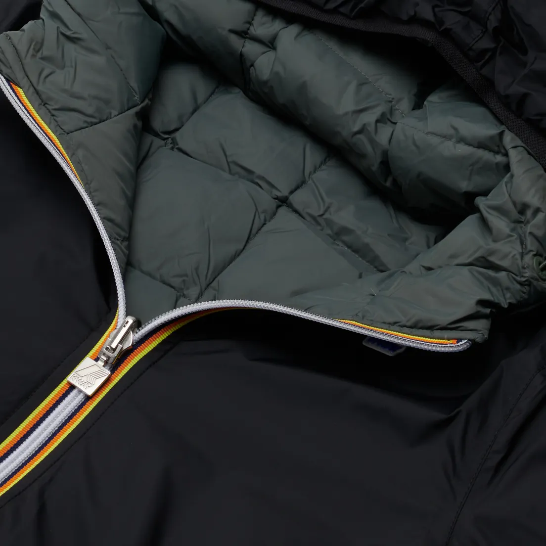 K-Way Мужская зимняя куртка Jacques Thermo Plus.2 Reversible