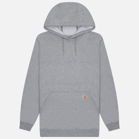 Мужская толстовка Carhartt Loose Fit Midweight Hoodie, цвет серый, размер L