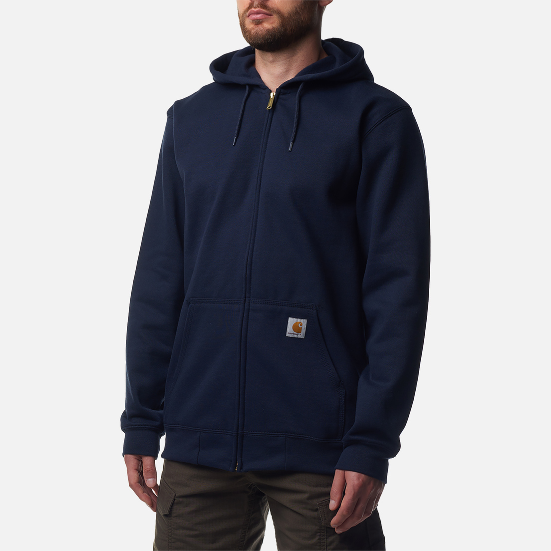 Loose Fit Midweight Full Zip Hoodie