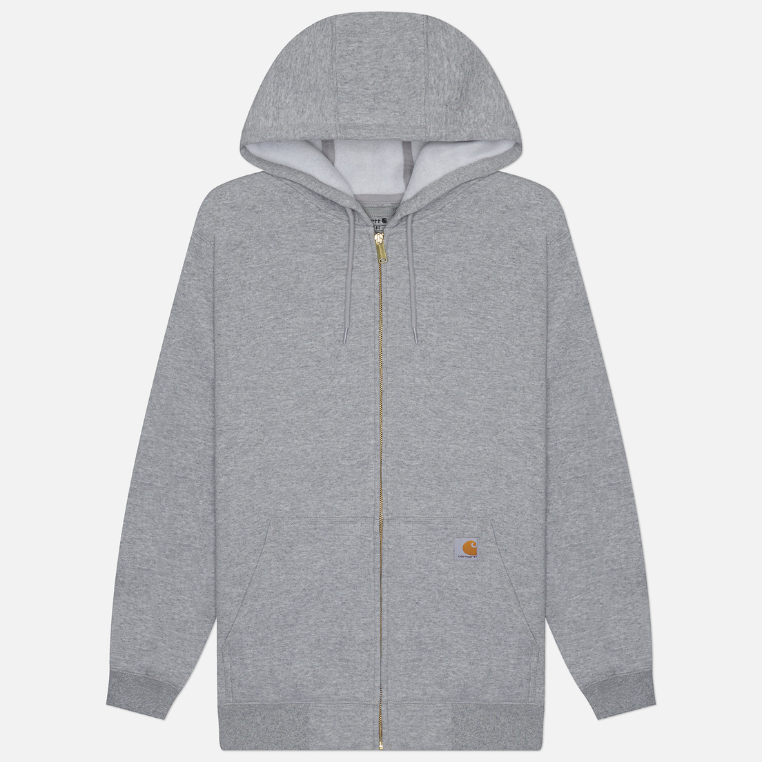 Loose Fit Midweight Full Zip Hoodie