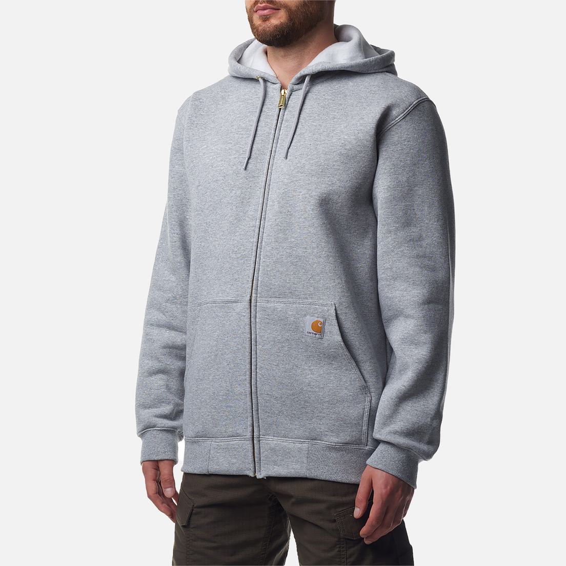 Carhartt Мужская толстовка Loose Fit Midweight Full-Zip Hoodie