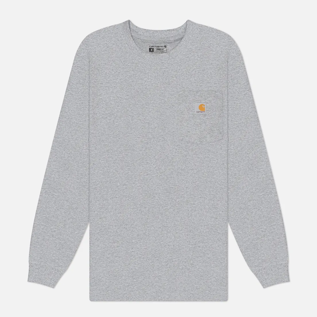 Carhartt Мужской лонгслив Loose Fit Heavyweight Pocket