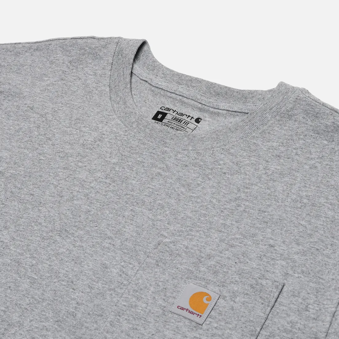 Carhartt Мужской лонгслив Loose Fit Heavyweight Pocket