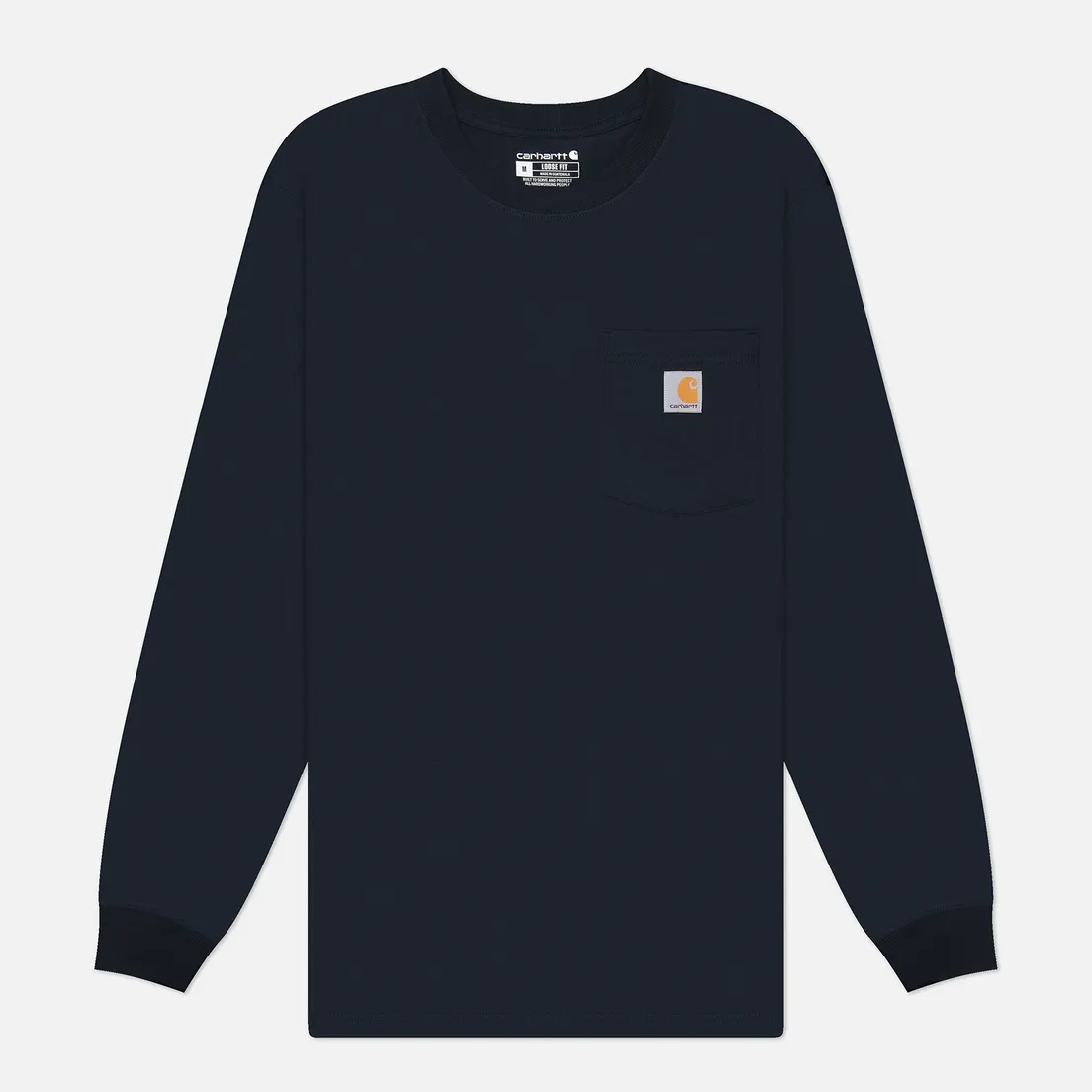 Carhartt Мужской лонгслив Loose Fit Heavyweight Pocket