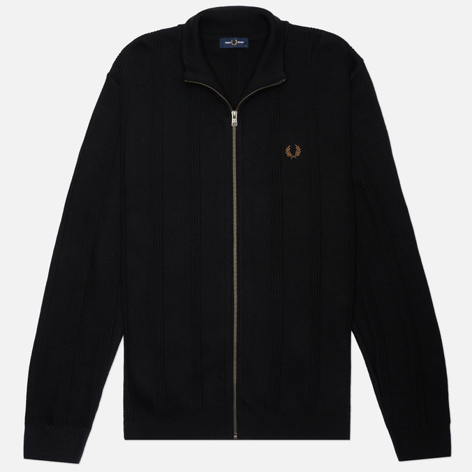 Мужской свитер Fred Perry Textured Zip Through Cardigan