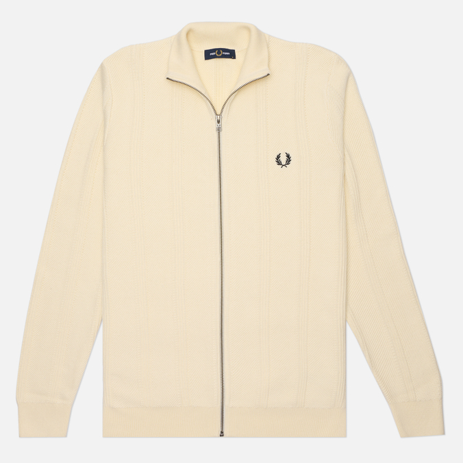 Мужской свитер Fred Perry Textured Zip Through Cardigan