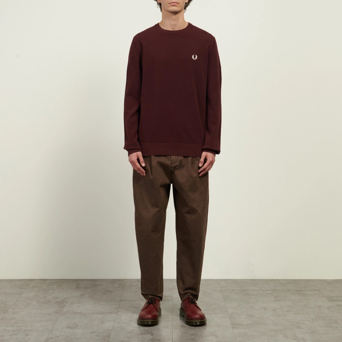 Fred Perry Мужской свитер Pique Stitch