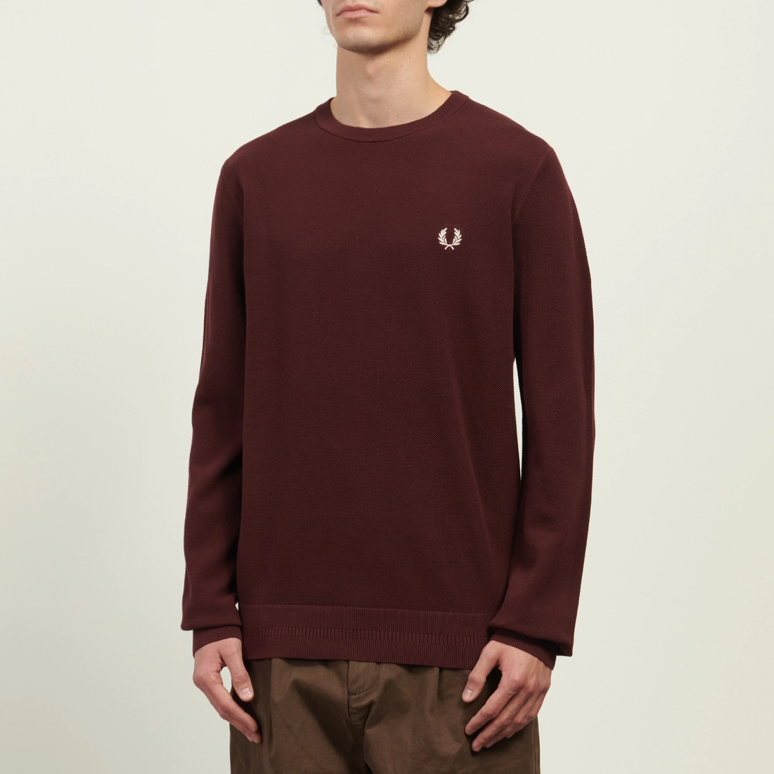 Fred Perry Мужской свитер Pique Stitch
