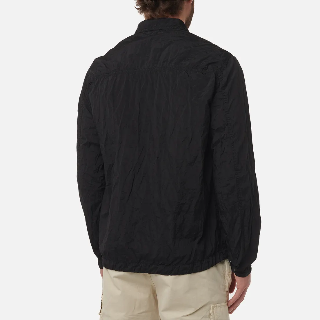 Stone Island Мужская рубашка Nylon Metal In Econyl Overshirt