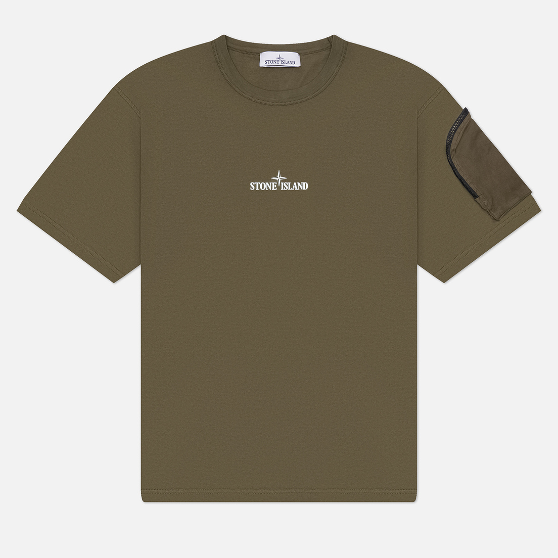 Stone Island Мужская футболка Combed Organic Cotton Jersey
