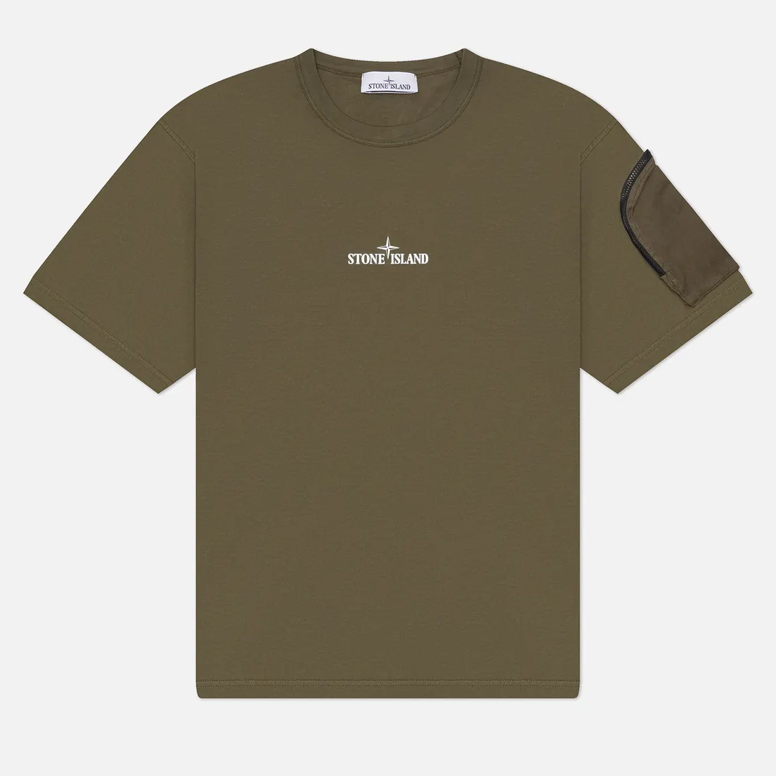 Stone Island Мужская футболка Combed Organic Cotton Jersey