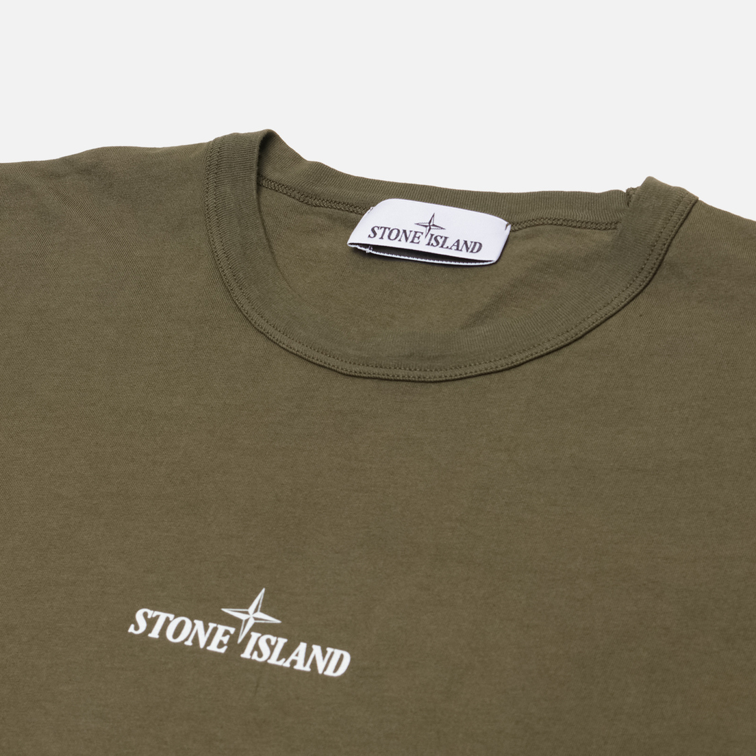 Stone Island Мужская футболка Combed Organic Cotton Jersey
